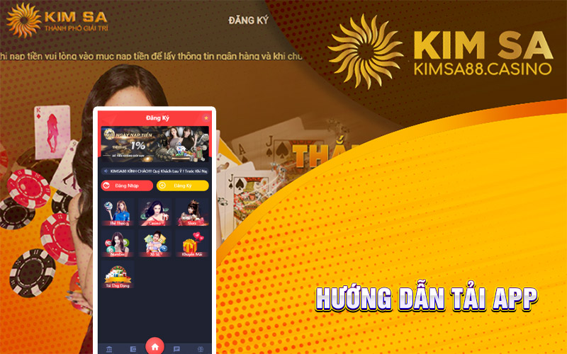 Hướng Dẫn Tải App Kimsa